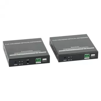 HDMI-Konverter Delta Energy Systems HDMI-OFT-20IR 20 m mit IR-Unterstützung