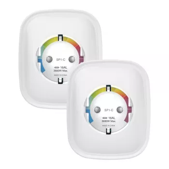 Gosund WiFi Smart-Steckdose SP1-HE Zweierpack, HomeKit-kompatibel, 16A, 2 Stück