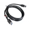 USB 3.0 Kabel Akasa AK-CBUB02-15BK 1,5m Schwarz