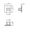 Buchsen-Sicherheitsabdeckung RJ-45 DeLOCK 64019