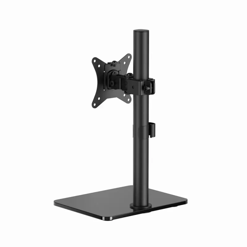 Monitor-Tischständer GEMBIRD MS-D1ST-03 vollbeweglich für 17–32 Zoll Bildschirme, Stahl, schwarz, VESA 75x75–100x100, 9 kg