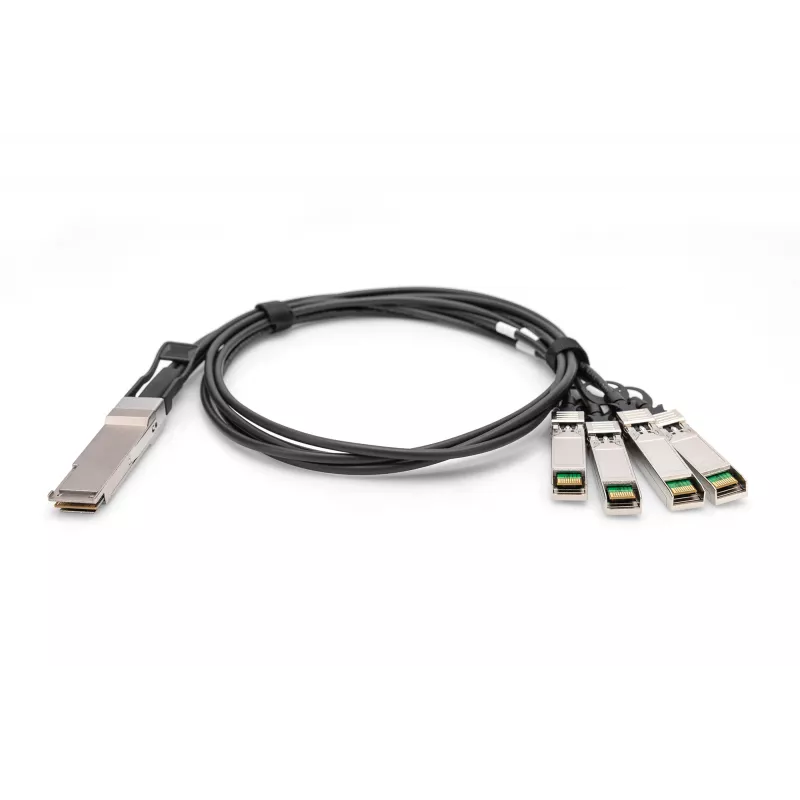Digitus 40G QSFP+ auf 4x SFP+ Direct Attach Kabel 3m