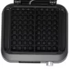 Waffeleisen Adler AD 3087 — elektrisches belgisches Waffeleisen, 2200 W, 2 rechteckige Platten 9×17 cm, schwarz