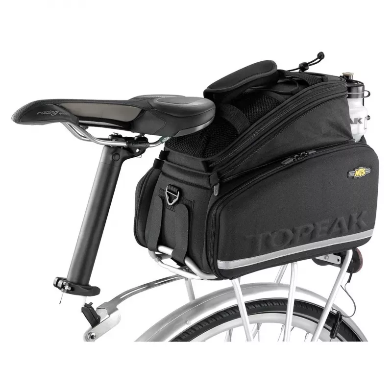 Sattel-Kofferraumtasche TOPEAK MTS TrunkBag DXP – heckträgermontiert, erweiterbar, packtaschenkompatibel