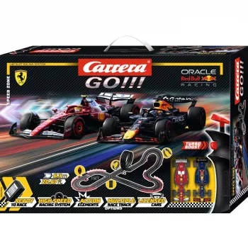 Slotcar-Rennbahn CARRERA GO!!! Speed Zone Set — modulare elektrische Rennstrecke