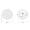 Deckenleuchte Tellur Tellur WiFi LED 24W Rund — smarte LED-Deckenleuchte, 24 W, Wi‑Fi-Steuerung, rund