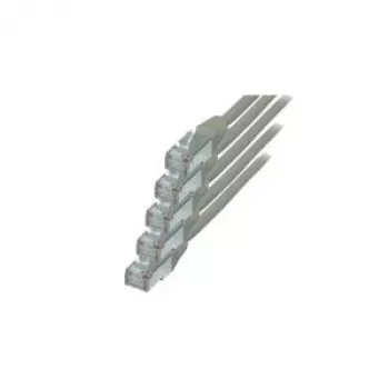 Netzwerkkabel S/CONN Cat.6 S/FTP 0,25 m Grau
