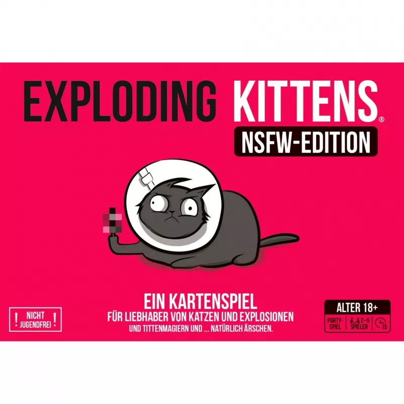 Exploding Kittens - NSFW-Edition, Kartenspiel