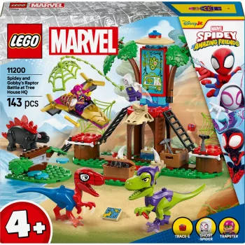 LEGO MARVEL 11200 Spidey und Gobbys Raptor-Schlacht im Baumhaus-Hauptquartier
