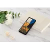 Handyhülle iKins für Samsung Galaxy S20 Ultra — schwarz, Modell 'Cafe Terrace'