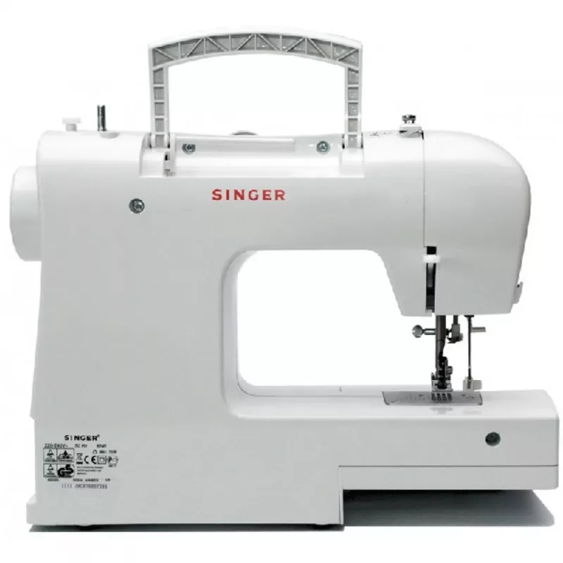 Nähmaschine SINGER Tradition 2273 — halbautomatisch, 23 Stiche, 4-Schritt-Knopfloch, Freiarm, weiß
