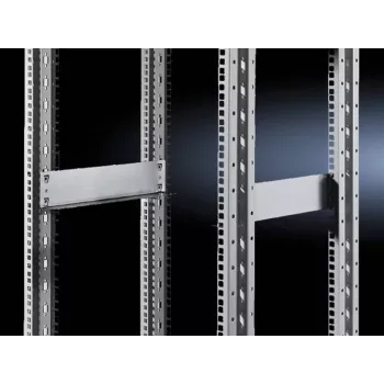 19 Zoll Rack-Blende Rittal DK 7402.000, Stahlgehäuse, grau, 48,3 cm (19 Zoll)