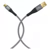 EFB Elektronik USB-A auf USB-C Kabelset 60W QC 3A 2x3m Grau - Digital/Daten (USB-AC-00009)