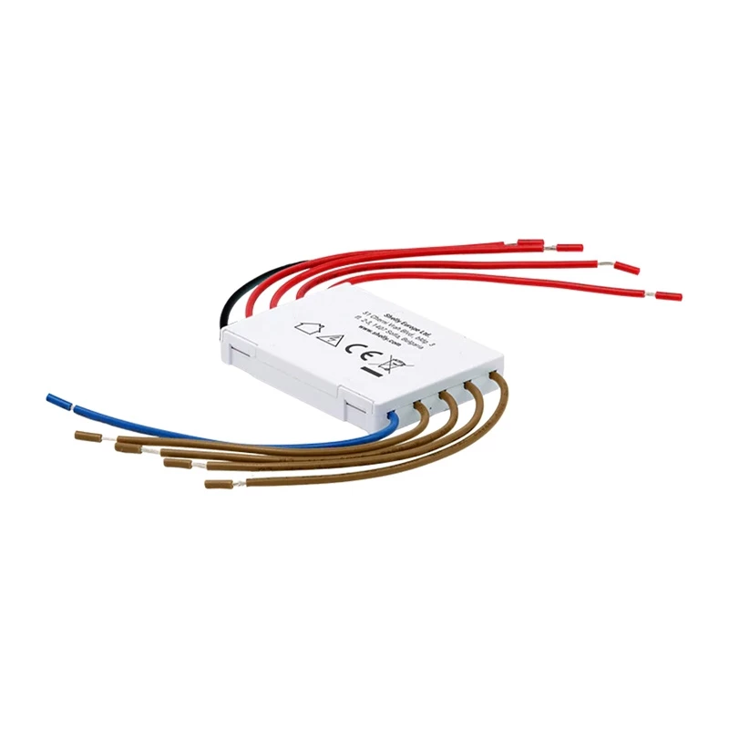 4-Kanal-Entkoppler Shelly Shelly_4CD 230V – DIN-Schienen-Relais-Schnittstelle für vier Stromkreise