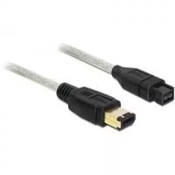 FireWire A/B-Kabel DeLOCK 82597 3,0 m Grau