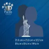 Puzzle 3D Freiheitsstatue