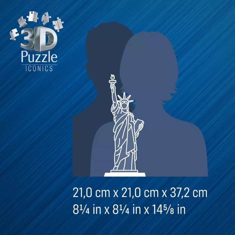 Puzzle 3D Freiheitsstatue
