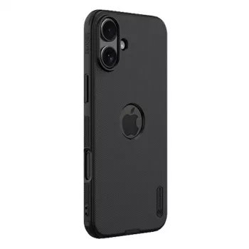 Schutzhülle Nillkin für iPhone 16 Plus Super Frosted Pro — schwarz, schlanke Hartschale