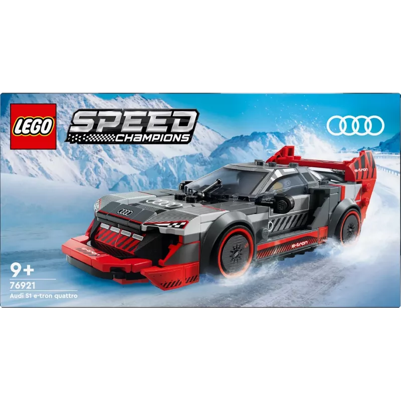 Lego Speed Champions 76921 Audi S1 E-Tron Quattro Rennwagen-Bauset