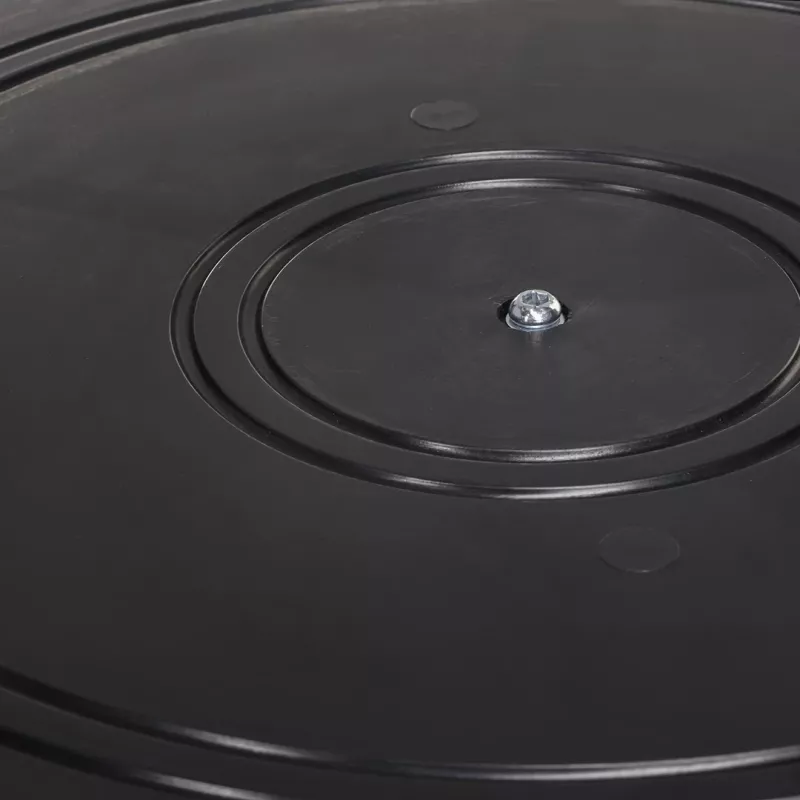 Orthopädisches Drehkissen ActionMed PO600AM — rundes Sitzkissen, 360°-Drehung, 1,5 kg, schwarz