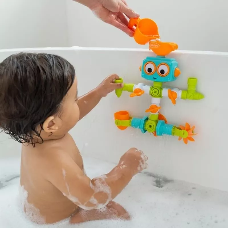 Bade-Roboter mit Dusche