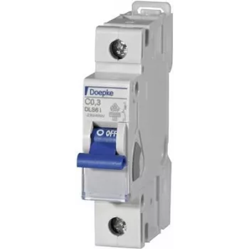 Doepke DLS 6i C16-1 Leitungsschutzschalter Miniatur-Leitungsschutzschalter C-Typ (09916203)