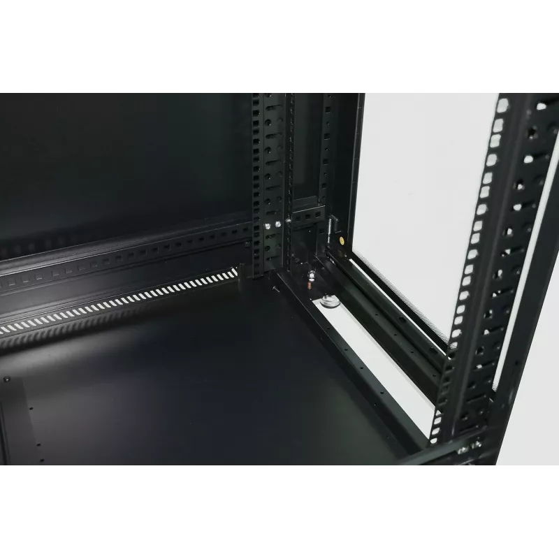 Extralink EX.11366 Rack-Schrank 27U Freistehender Schrank Schwarz