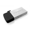 Transcend JetFlash Mobile 380 - USB-Flash-Laufwerk - 16 GB - USB 2.0 - Silber (TS16GJF380S)
