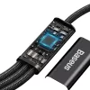 Baseus Rapid 3-in-1 USB-Kabel 1,5 m USB A USB C/Micro USB A/Lightning Schwarz