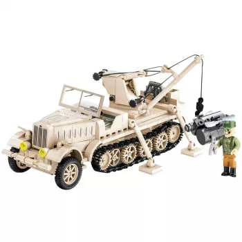 Bausteine Cobi Sd.Kfz. 9/1 Famo — Zweiter-Weltkrieg-Modell, 498 Teile, mehrfarbig