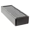 Radiator Aqua-Computer airplex radical 4/360 — Aluminium/Kupfer/Edelstahl, 400×140×73 mm