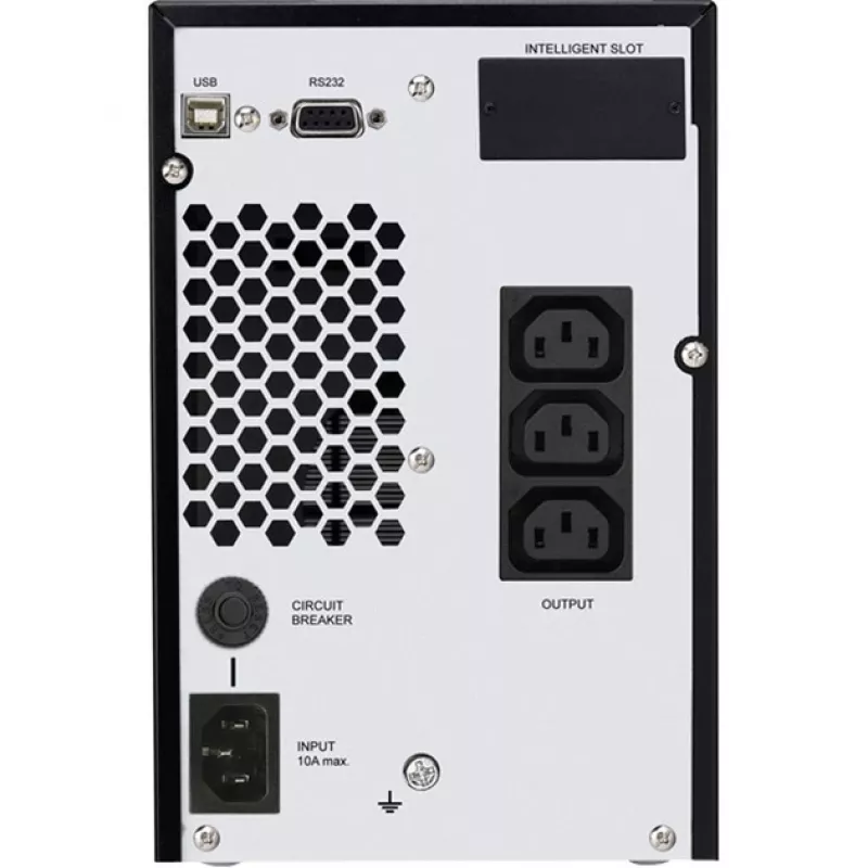 POWERWALKER VFI 1000 C LCD USV Online 1000VA 3x IEC USB/RS-232 LCD Tower