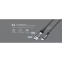 USB Type-C 2-in-1 Kabel Orsen S8, 5A, 1,5 m (Schnellladung/Daten)