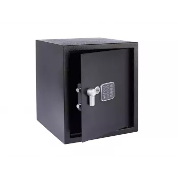 Bürosafe Yale YSV/390/DB2 — 40 L Stahlsafe, schwarz, Kombinationsschloss, Boden-/Wandmontage