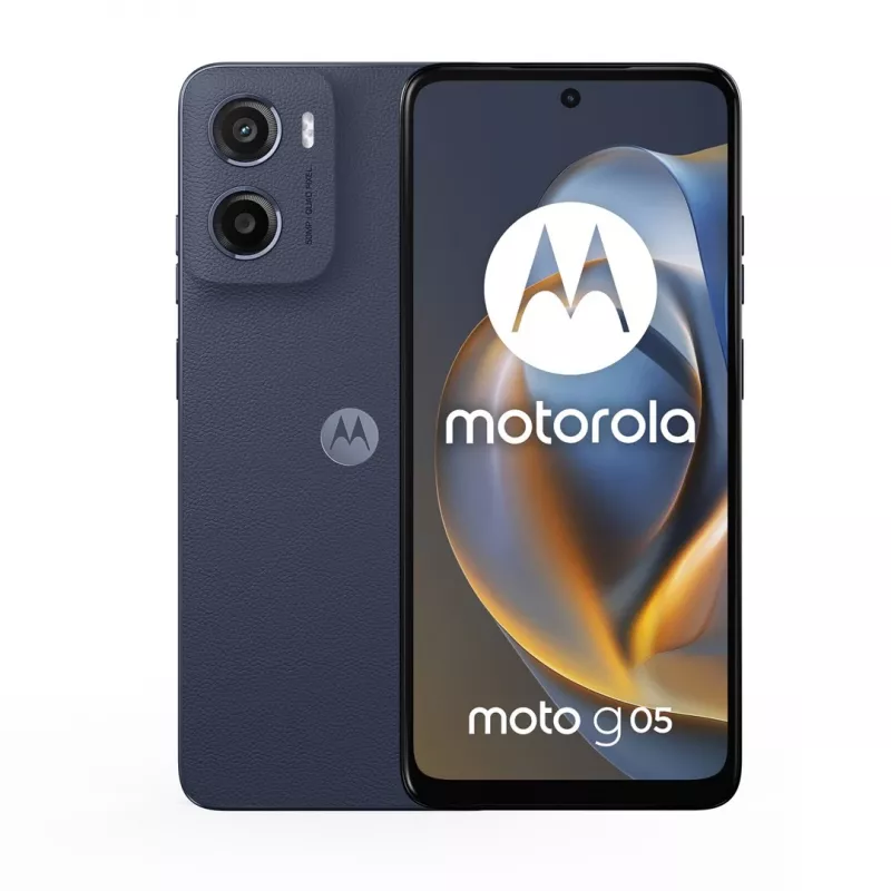 Motorola moto g05 16,9 cm (6,67 Zoll) Dual-SIM Android 15 4G USB Typ-C 8 GB 128 GB 5200 mAh Blau