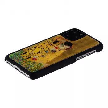 Smartphone-Hülle iKins für iPhone 11 Pro — schwarz, weiche Schutzhülle