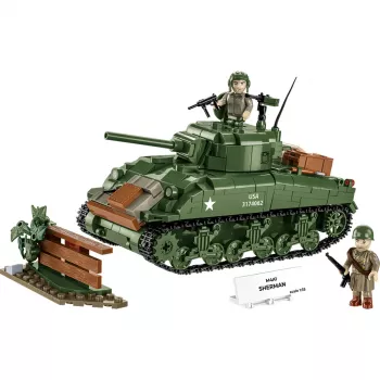 Bausteine M4A1 Sherman 663 Teile