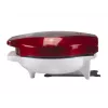 Beper BT.603Y Party Line Waffeleisen, 18 cm Antihaftplatte