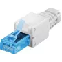 Microconnect KON521TL RJ45-Steckverbinder, weiß