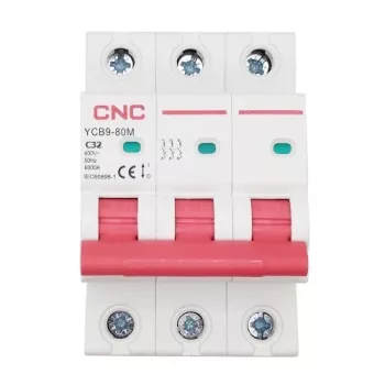 Leitungsschutzschalter HiSmart NV821556 3-polig 32 A C-Charakteristik (Miniatur)