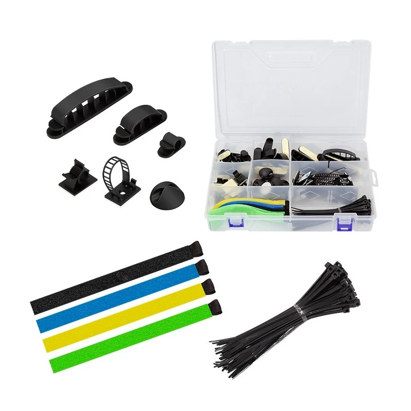 LogiLink Kabel-Organizer-Set 128 Stück