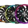 ALPENFÖHN Wing Boost 3 120mm ARGB Gehäuselüfter, 3er-Pack, Schwarz