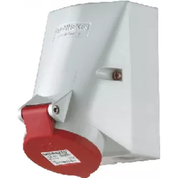 MENNEKES CEE-Wandsteckdose 5x16A 419 TwinCONTACT 6h 400V IP44 UT 180° 419 (419.)