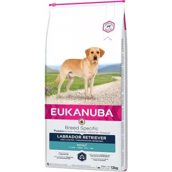 EUKANUBA Adult Labrador Retriever Trockenfutter 12 kg — Huhn & Pute, 23% Protein, 13% Fett