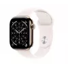 Smartwatch Apple Watch Series 11 GPS + Cellular 42mm Gold Titanium Case Light Blush Sport Band M/L