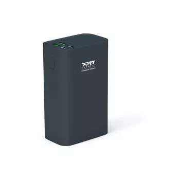 PORT CONNECT Externer USB-C Akku PD | 26800 mAh | Blau
