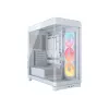 PC-Gehäuse Corsair 4500X LX-R RGB Tempered Glass Midi Tower Weiß