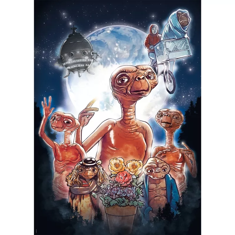 E.T. The Alien - Abenteuer eines Außerirdischen, Puzzle 1000 Teile