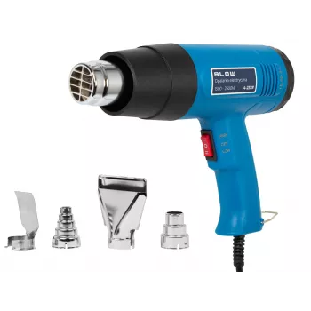 Elektrische Heißluftpistole 1500 / 2500 W 300 – 650 °C BLOW