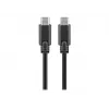 Goobay USB-C™ 3.1 Generation 1 Kabel, schwarz, 3 m - USB-C™-Stecker > USB-C™-Stecker (66509)